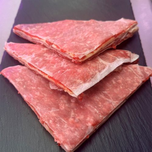 Hamburger ripieni con cotto e fontina